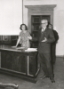 1961.05.26 - Presentazione documentario sugli Scavi di Soleb - Michela Schiff Giorgini e Silvio Ferri (Foto Frassi)