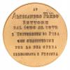 Cherubino dell'Università di Pisa 1972, rovescio Cherubino dell'Università di Pisa 1972, rovescio