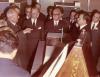 Giuseppe Saragat nella sede del CNUCE Giuseppe Saragat nella sede del CNUCE
