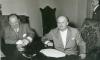 1956 - Firma della convenzione con Olivetti per un Centro di studi sulla tecnica delle calcolatrici elettroniche (foto: Foto Ivan, Pisa)