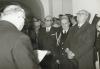 Giuseppe Saragat nella sede del CNUCE Giuseppe Saragat nella sede del CNUCE