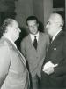 1956 - Firma della convenzione con Olivetti per un Centro di studi sulla tecnica delle calcolatrici elettroniche (foto: Frassi)
