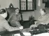 1956 - Firma della convenzione con Olivetti per un Centro di studi sulla tecnica delle calcolatrici elettroniche (foto: Frassi)