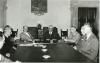 1956 - Firma della convenzione con Olivetti per un Centro di studi sulla tecnica delle calcolatrici elettroniche (foto: Foto Ivan, Pisa)